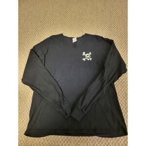 Key West Mens Black Long Sleeve T-Shirt Size XLARGE